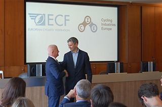 Kerygma colabora con European Cyclists Federation para presentar la marca CIE